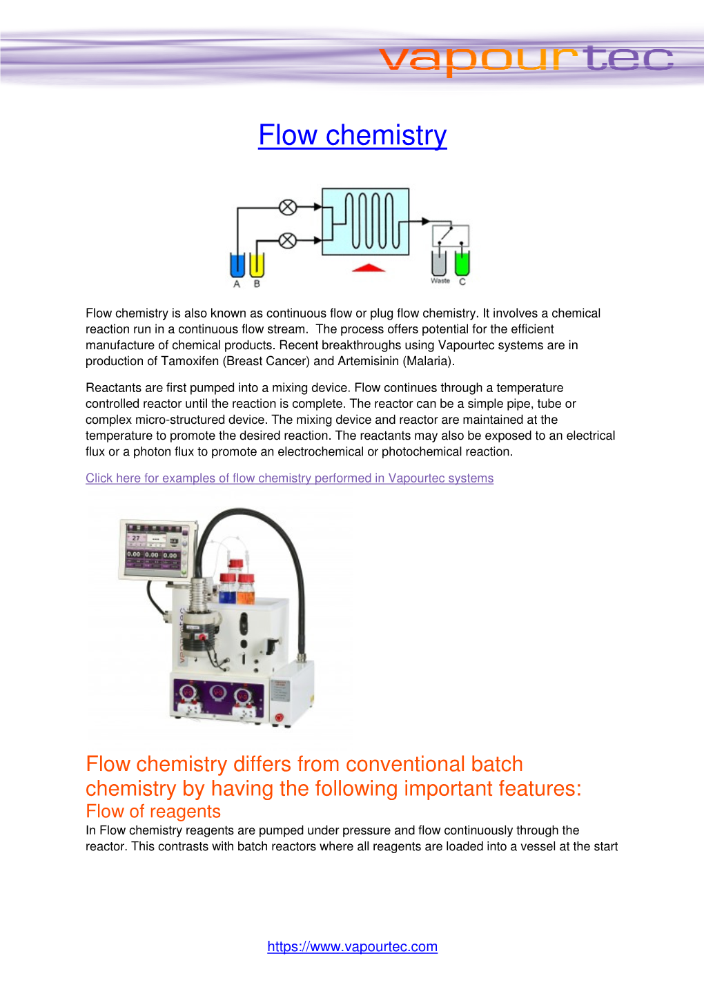 Flow Chemistry