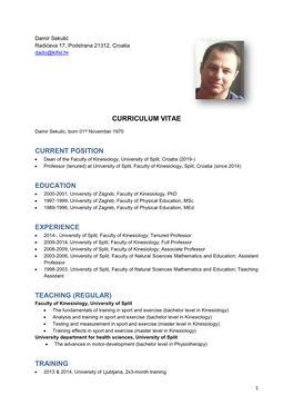 Curriculum Vitae