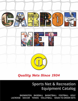 2016 Sport Net Catalog