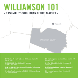 Williamson 101 - Nashville’S Suburban Office Market