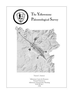 The Yellowstone Paleontological Survey