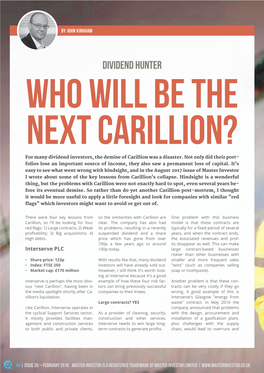 Next Carillion?