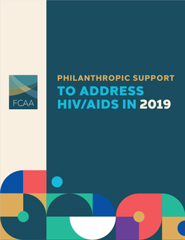 Philanthropic Support to Address HIV/AIDS