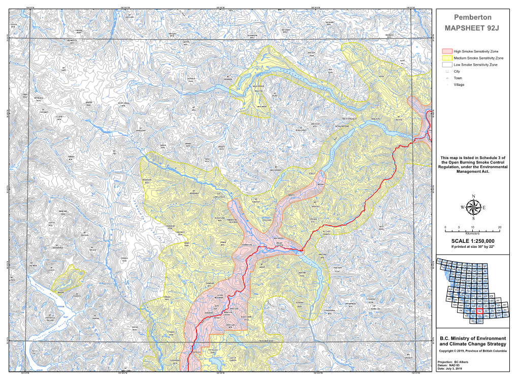 Pemberton MAPSHEET