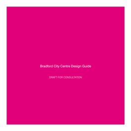 Bradford City Centre Design Guide