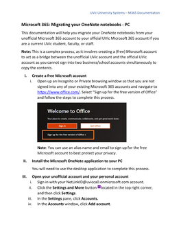 Microsoft 365: Migrating Your Onenote Notebooks