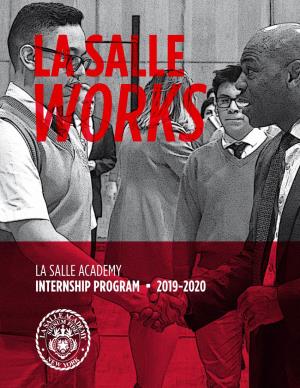 La Salle Academy Internship Program . 2019-2020