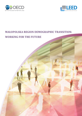 Małopolska Region Demographic Transition: Working for the Future 2 | Disclaimer