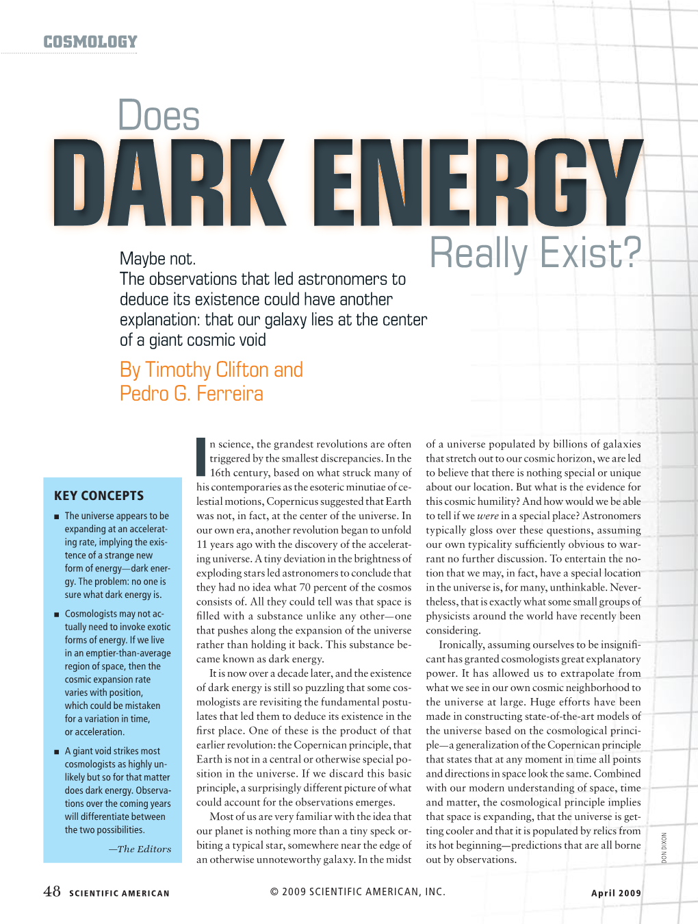 Does Dark Energy Really Exist?