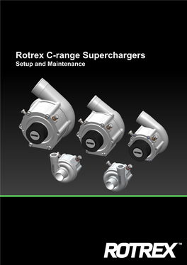 Rotrex Setup and Maintenance Leaflet