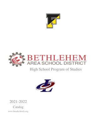 2021-2022 High School Program of Studies
