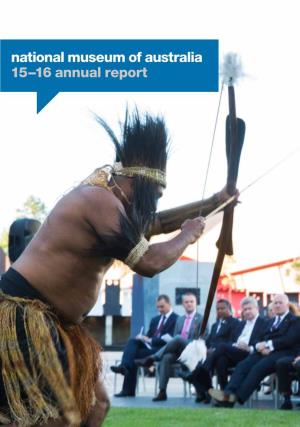 National Museum of Australia Annual Report 2015-16