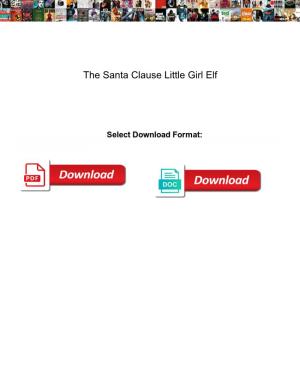 The Santa Clause Little Girl Elf