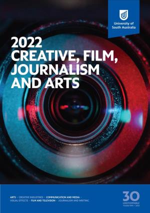 2022 Creative, Film, Journalism and Arts