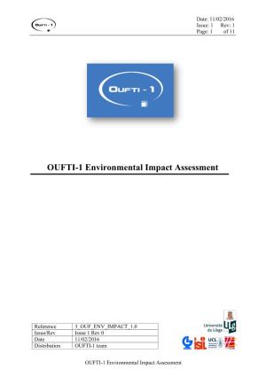 OUFTI-1 Environmental Impact Assessment