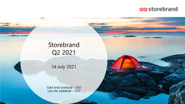 Storebrand Analyst Presentation