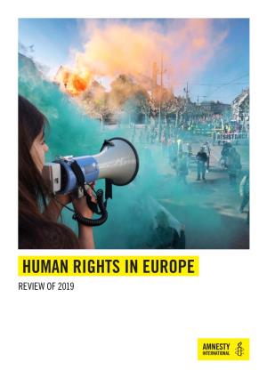 Human Rights Reports in Europe