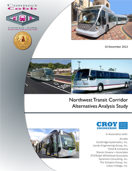 Northwest Transit Corridor Alternatives Analysis Study