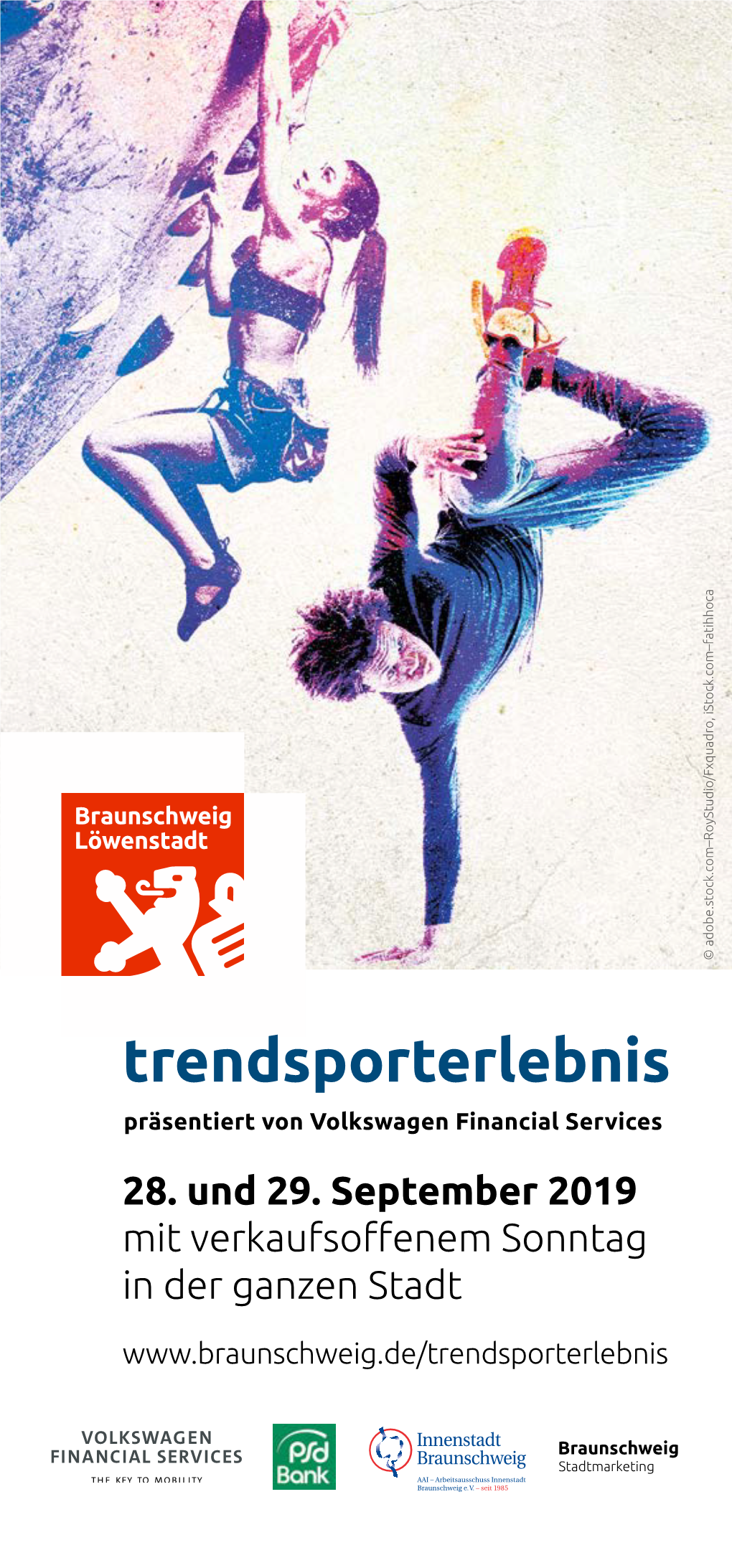 Trendsporterlebnis in Derganzen Stadt Mit Verkaufsoffenem Sonntag 28