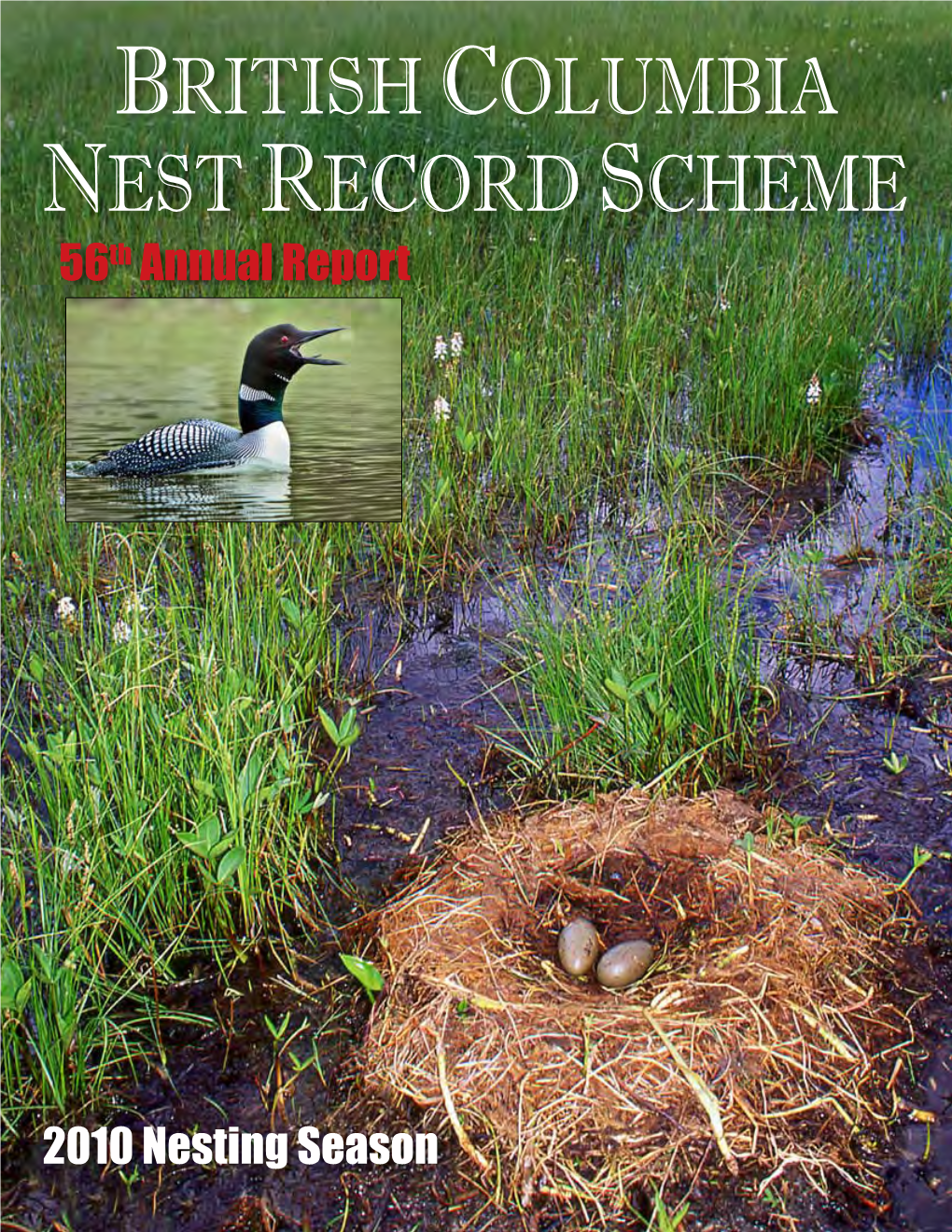 2010 Nesting Season British Columbia Nest Record Scheme