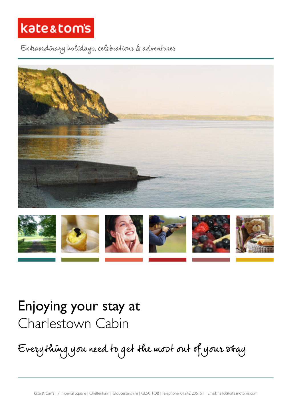 Enjoying Your Stay at Charlestown Cabin