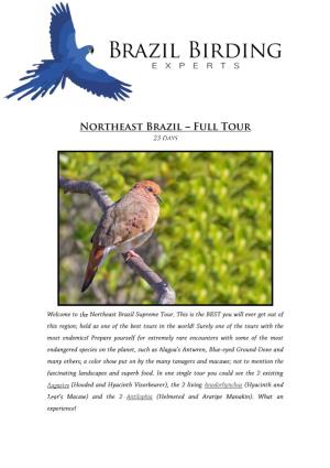 See the Itinerary – 23 Days – Northeast