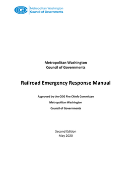 Railroad Emergency Response Manual