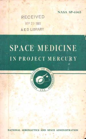 Space Medicine in Project Mercury