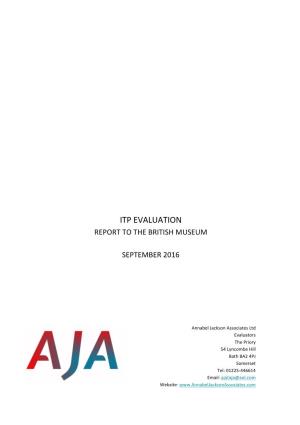 Itp Evaluation Report to the British Museum