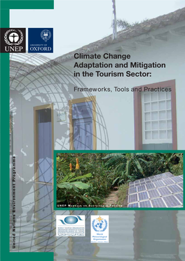 Climate Change Adaptation and Mitigation in the Tourism Sector