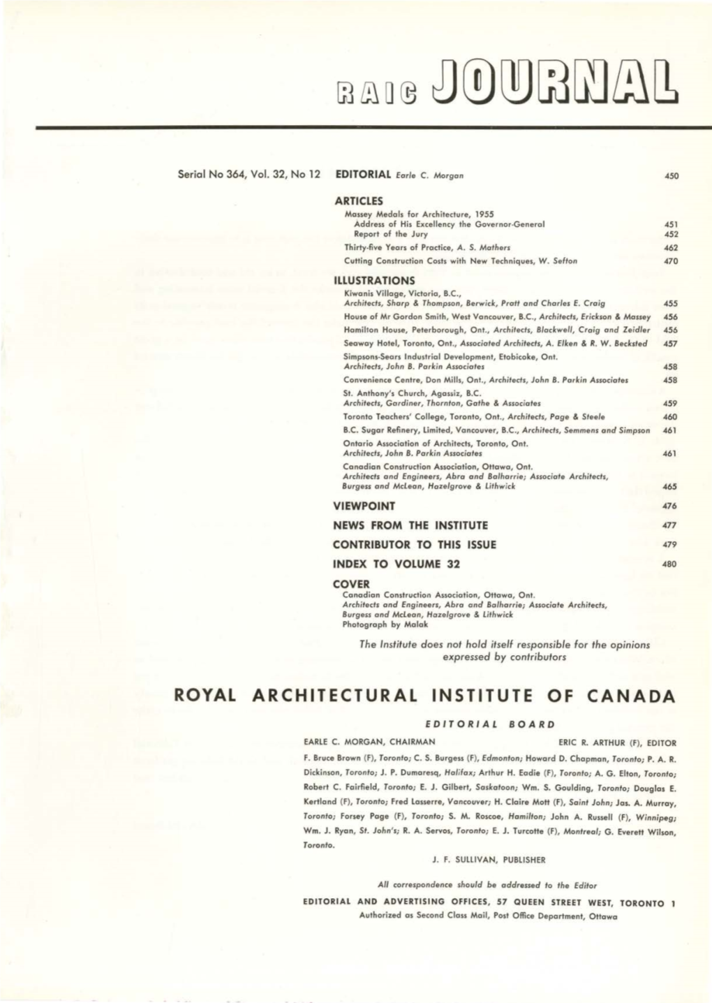 Royal Architectural Institute of Canada