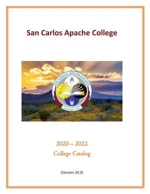 2020 – 2022 College Catalog