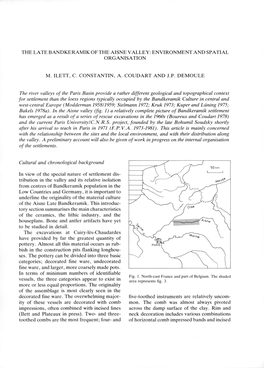 The Late Bandkeramik of the Aisne Valley: Environment and Spatial Organisation