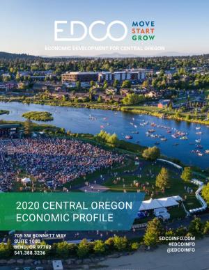 2020 Central Oregon Economic Profile