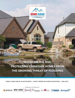 Water on the Rise: Protecting Canadian Homes from the Growing Threat of Flooding