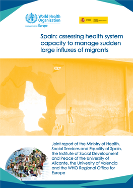 Assessing Health System Capacity to Manage Sudden Large Influxes of Migrants