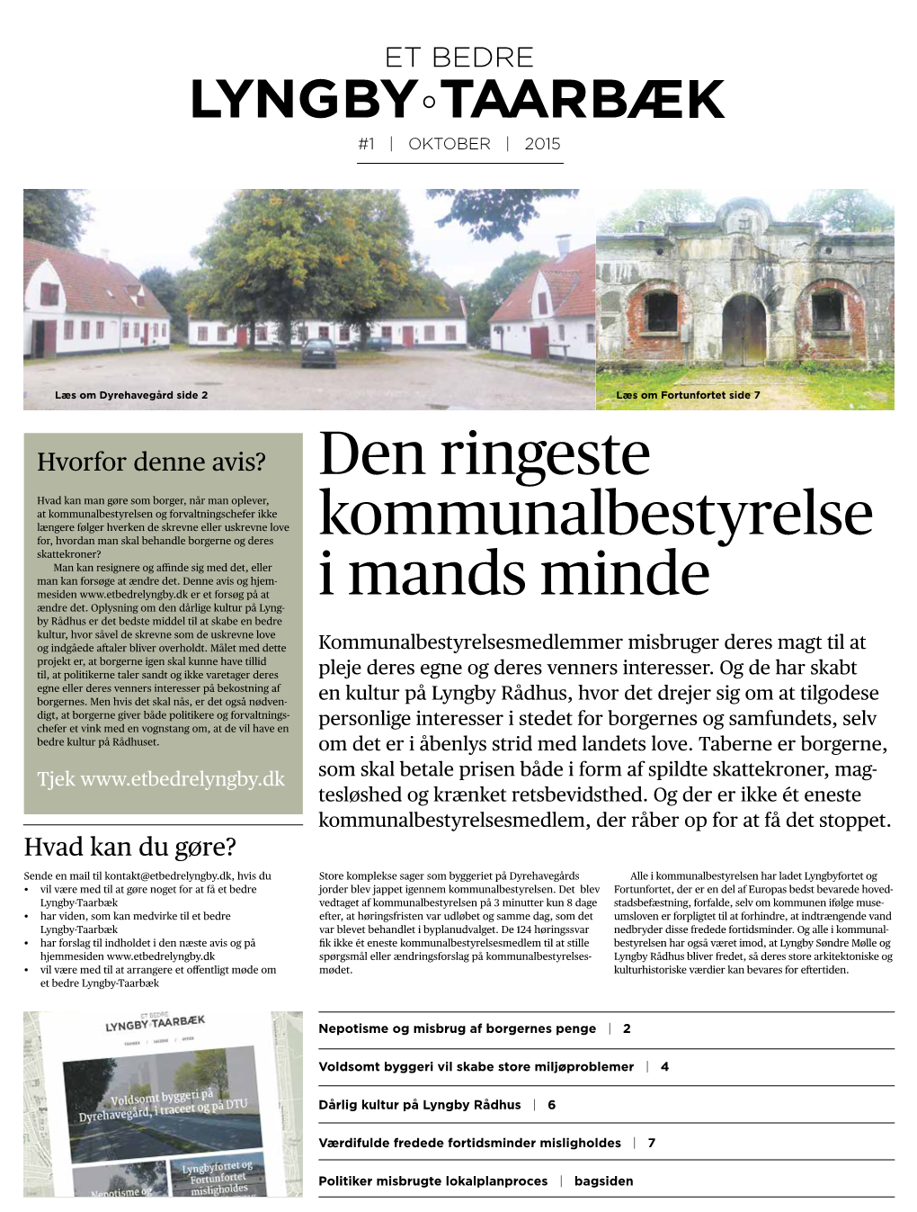 Den Ringeste Kommunalbestyrelse I Mands Minde