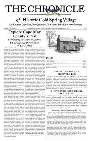 Explore Cape May County's Past