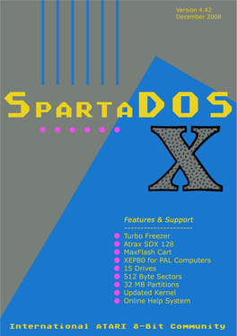 Spartados X Manual
