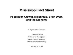 Mississippi Population Fact Sheet