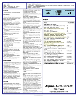 Alpine Auto Direct Denver