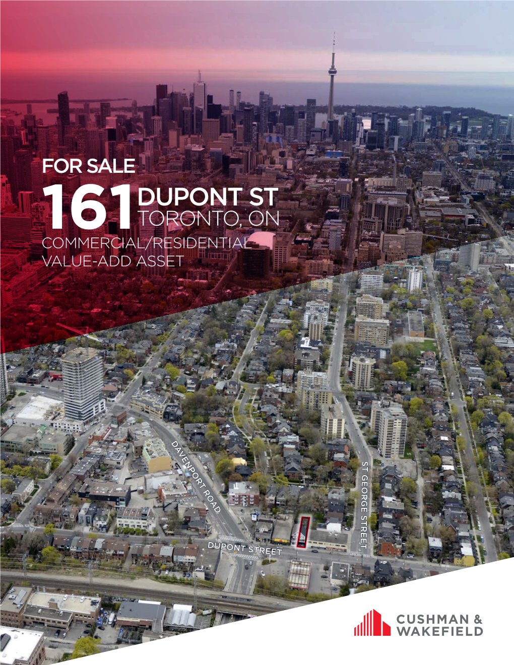 Dupont St 161Toronto, on Commercial/Residential Value-Add Asset