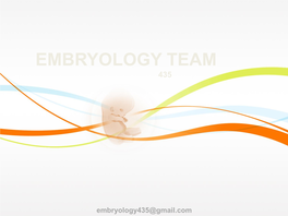 Embryology Team 435