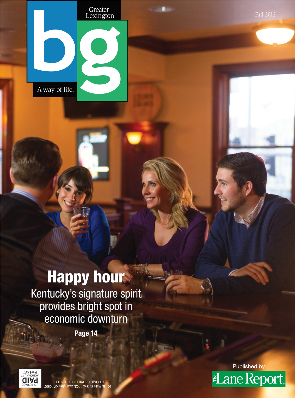 Happy Hour Kentucky’S Signature Spirit Provides Bright Spot in Economic Downturn