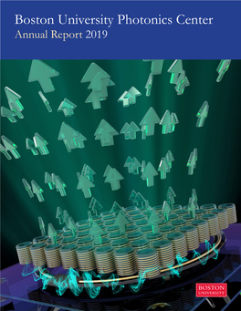 Boston University Photonics Center Annual Report 2019 the Above Image Is an Overview of MEMS Mirror Design