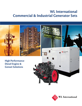 WL International Commercial & Industrial Generator Sets