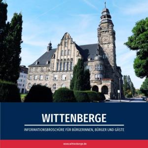 Wittenberge Informationsbroschüre Für Bürgerinnen, Bürger Und Gäste