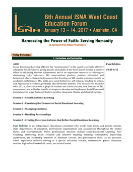 Harnessing the Power of Faith: Serving Humanity Co-Sponsored by Aldeen Foundation