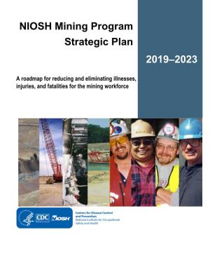 NIOSH Mining Program Strategic Plan
