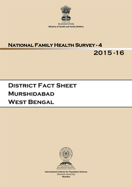 District Fact Sheet Murshidabad West Bengal